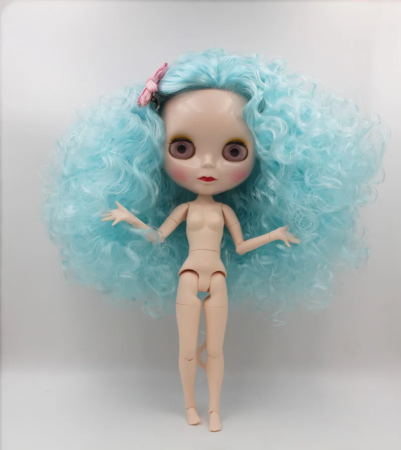 Кукла Blygirl кукла Blyth локоны Lake blue burst обнаженные куклы тело 1/6 19 суставов можно