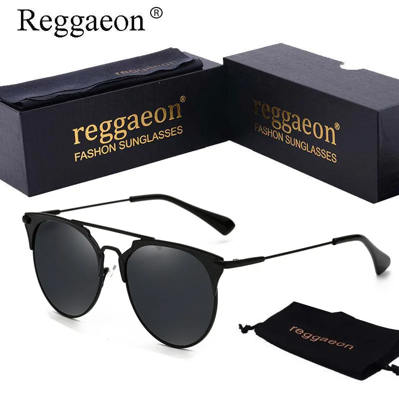 Женские и мужские солнцезащитные очки reggaeon роскошные Винтажные Солнцезащитные