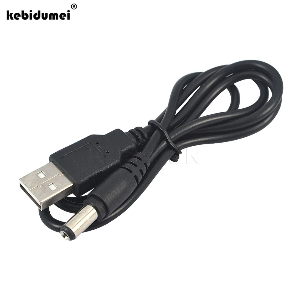 Зарядный USB кабель kebidumei питания для разъема 5 мм постоянного тока В MP3
