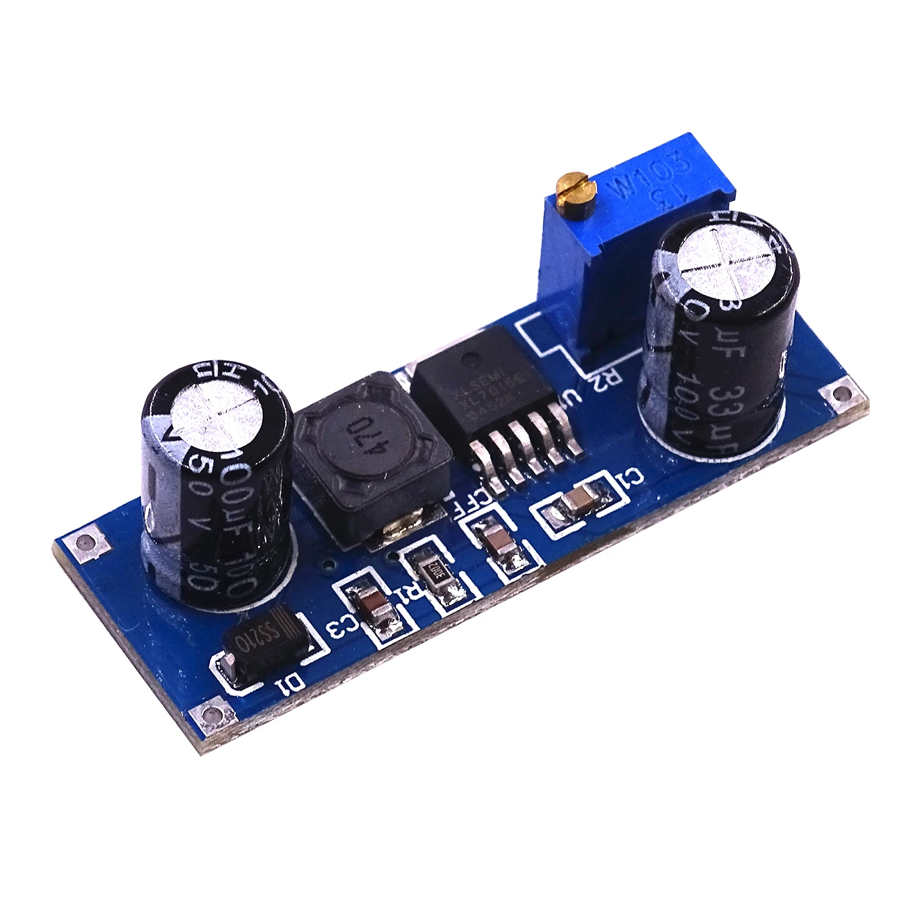10 pcs XL7015 DC-DC Dc converter Step-down module 5V-80V Wide voltage input 7005A LM2596 | Электронные компоненты и