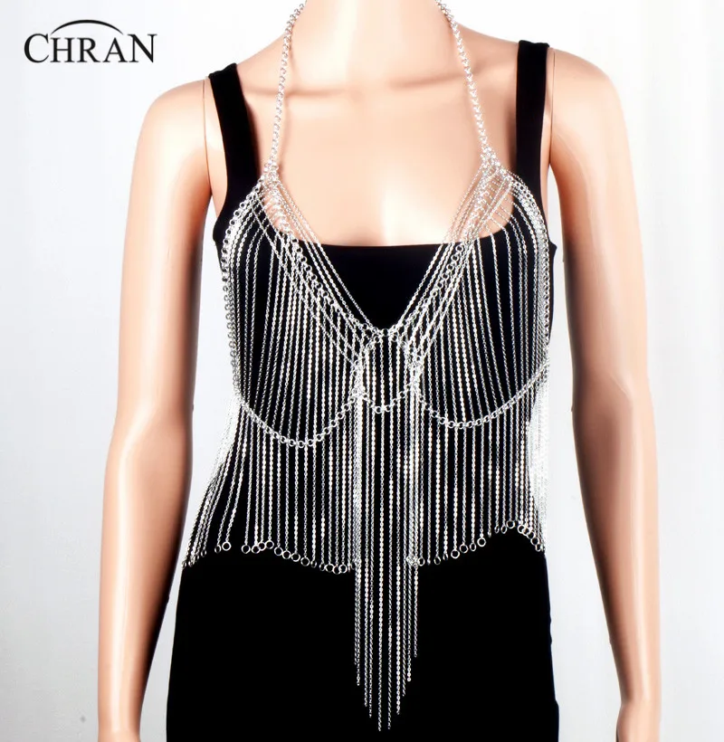 Chran новинка роскошное нижнее белье с лямкой на шее сексуальное Showgirl наплечное