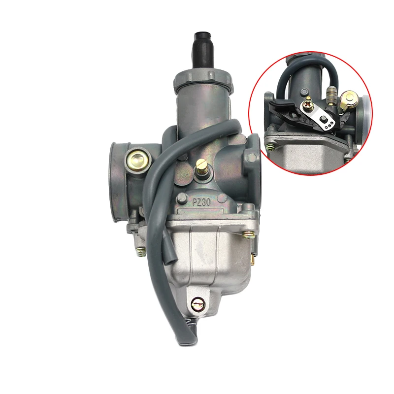 Карбюратор Alconstar Keihin для мотоцикла PZ30 КАРБЮРАТОР 30 мм 200cc CG200 каратинга
