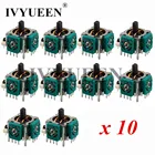 IVYUEEN 10 шт. для Microsoft Xbox 360, контроллер, 3D аналоговые палочки для пальцев, сменные Джойстики, аксессуары для игр