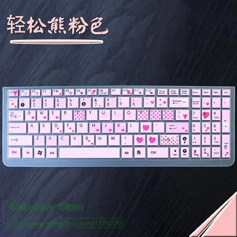 Силиконовая клавиатура для ноутбука Защитная крышка для Asus 15,6 дюймов K501U F556U K501L R510L VM590Z A501L F556UV TP550 S5VT K556U K555LD