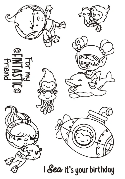 Дайвинг/прозрачные штампы для скрапбукинга DIY/изготовление карт/рождественские