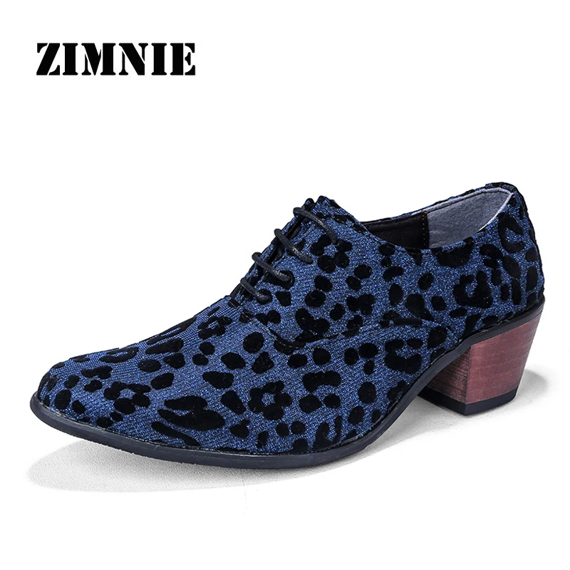 

ZIMNIE 2021 Pointed Toe Men Dress Shoes Handmade Comfortable Party Dress Shoes Cow Suede Formal Dress Shoes For Men Size 38~44