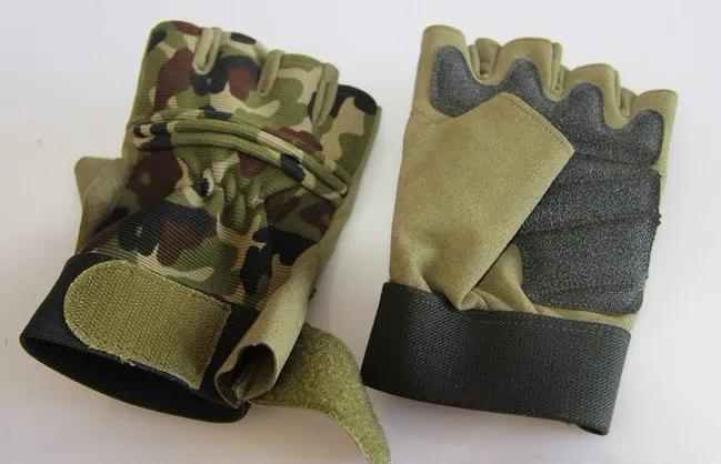 Качественные полупальчиковые перчатки с использованием тактических защитных