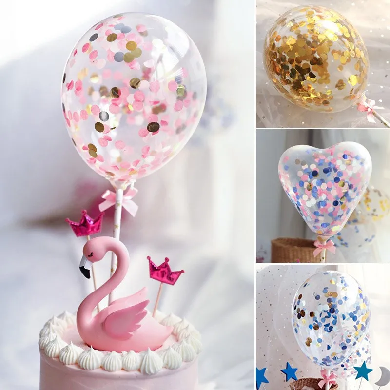 Украшение для торта в форме сердца 5 дюймов|Воздушные шары и аксессуары| |