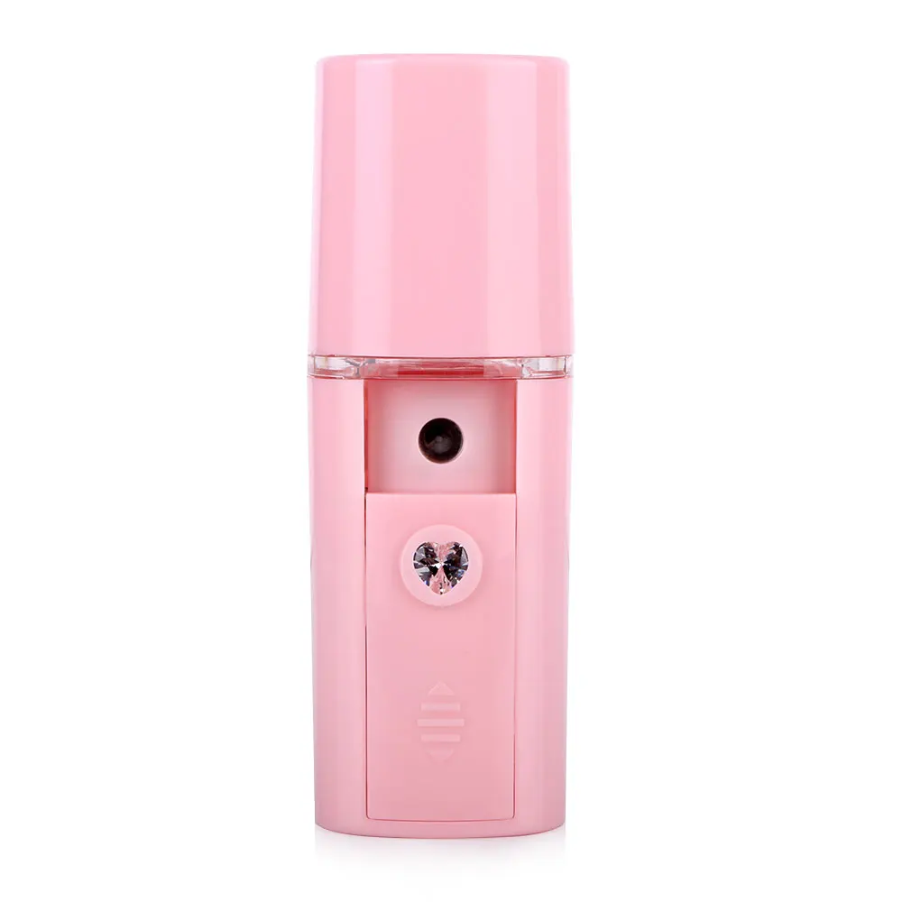 Pink Syx AOPHIA USB портативный нано-распылитель тумана удобный распылитель для лица и тела Увлажнение парохода уход за кожей мини-спрей для лица инструмент для красоты - Цвет: Pink