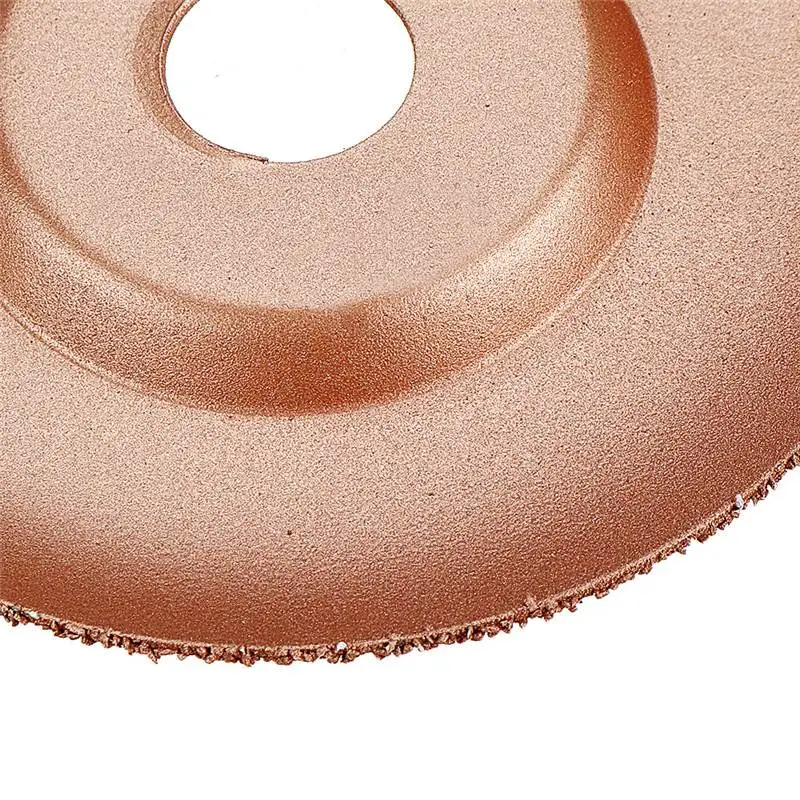 New 4-1/2 Inch Tungsten Carbide Coating Wood Carving Disc Shaping Disc for Angle Grinder