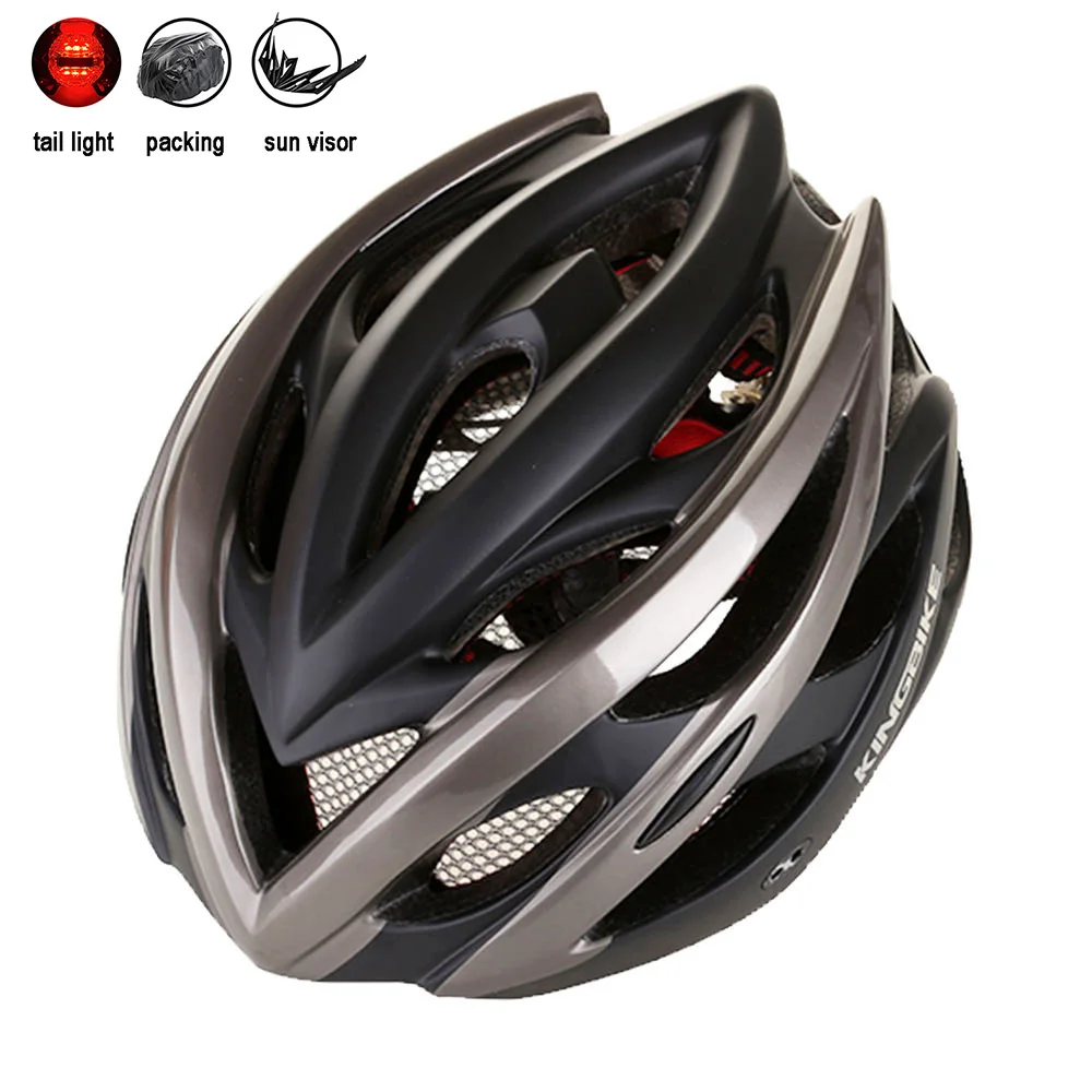 KINGBIKE mtb шлем Женский Мужской задний Фонарь велосипедный дорожный велосипед