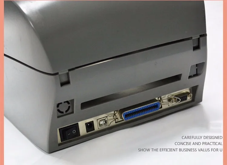 Термопринтер для печати этикеток с USB, последовательным, параллельным портом для печати этикеток для ювелирных изделий и этикеток штрих-кода
