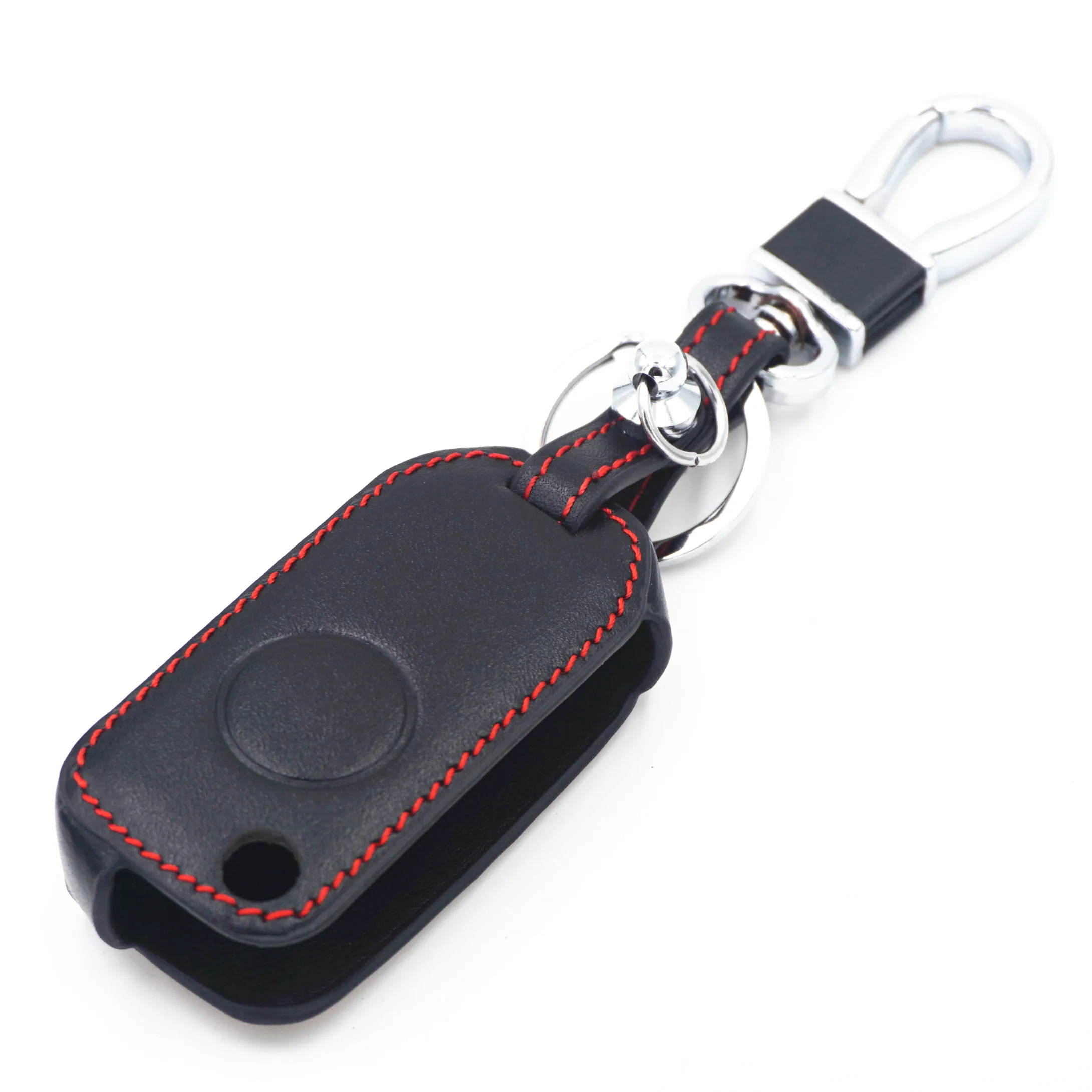 Чехол для ключа с одной кнопкой из кожи WFMJ для Mercedes-Benz C230 ML320 ML55 AMG SL500 ML430 S320 CL600 C36 E320.