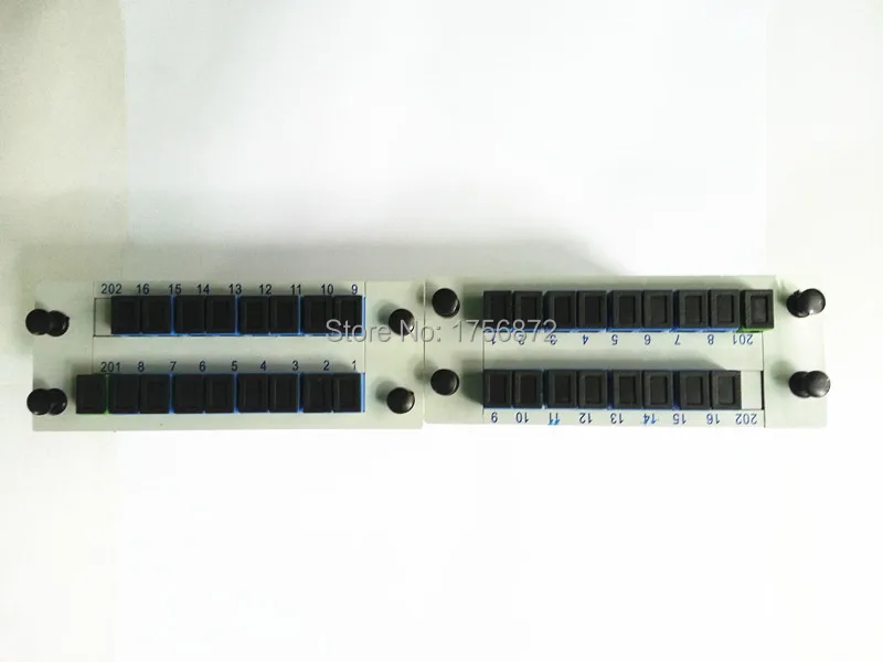 2 Pieces/lot 1x16 Box Cassette Card Inserting Type 1:16 16 Ports Fiber Optical PLC Splitter | Мобильные телефоны и