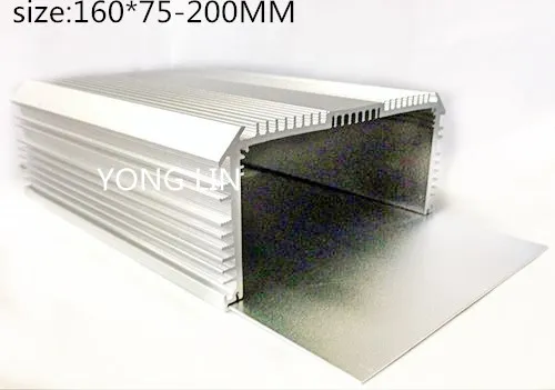 1 шт. алюминиевый корпус 160*75 200 мм|chassis box|box boxbox chassis |
