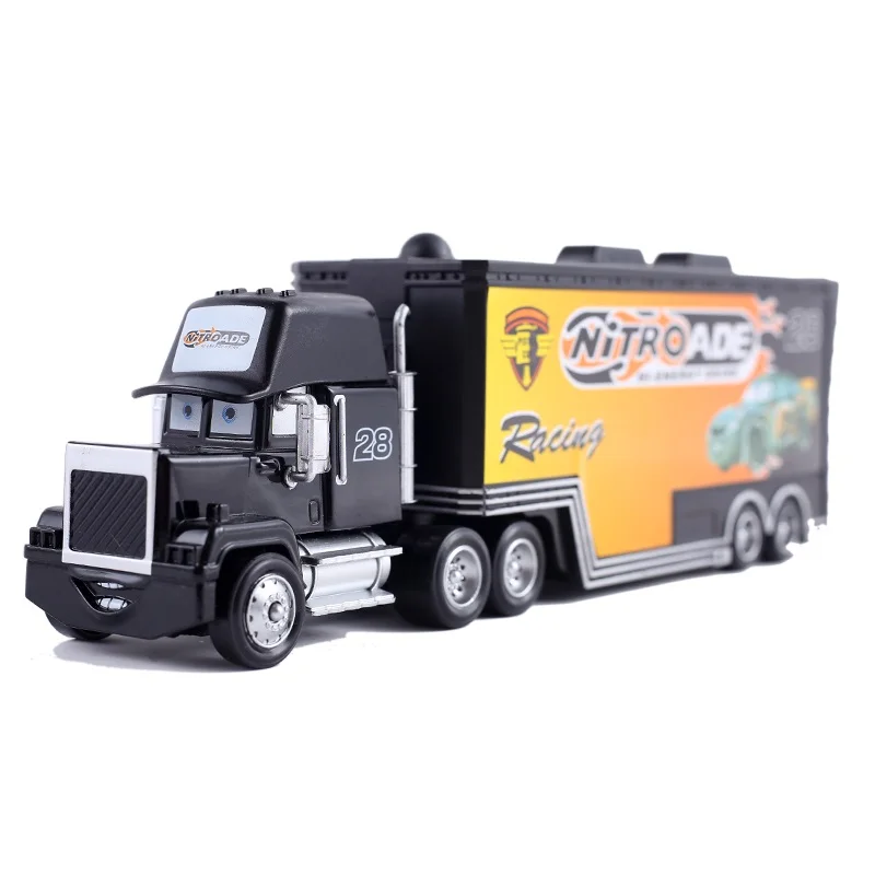 6 Машинки 2 disney Pixar тачки 3 игрушки Lightning McQueen Mack Uncle Truck Jackson Storm Mater 1:55 литая металлическая машина Mode Toy - Цвет: 6