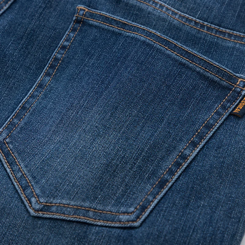 Джинсы SEMIR мужские стрейчевые узкие брюки из мягкого хлопка вареная джинсовая