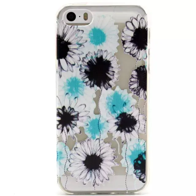 Мода росписью мультфильм любовь сердца совы слон шаблон чехол для iPhone 5 5S SE