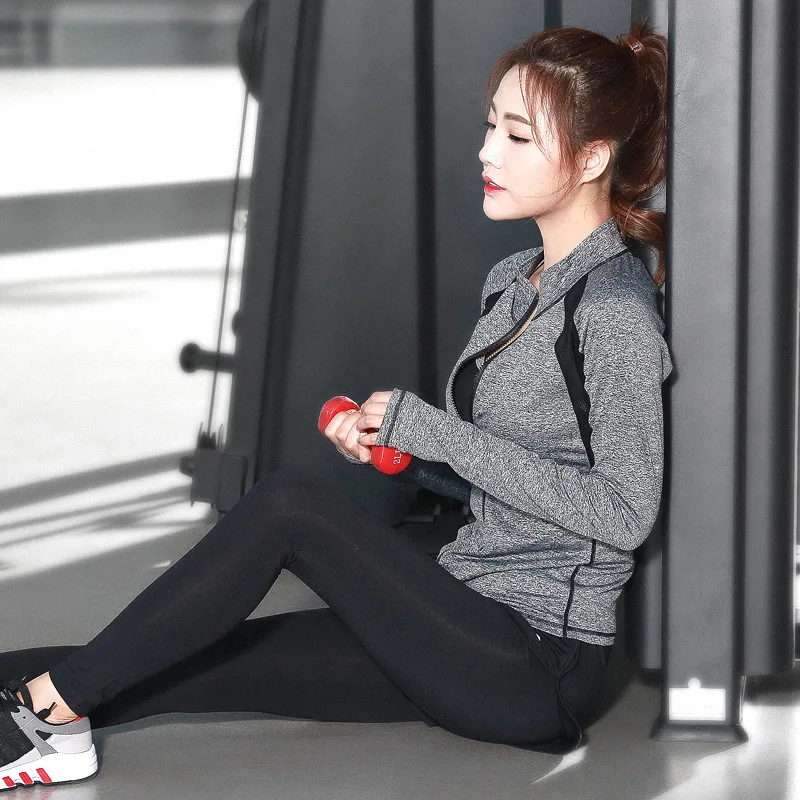 High Quality Running Clothing Jogging Suit For Women Workout Clothes Tight Yoga 3-piece Set | Спорт и развлечения