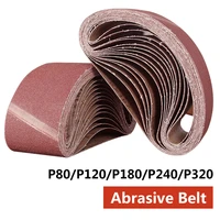 abrasive tool 533x75mm sanding belts 80 320 grits sandpaper abrasive bands for sander power rotary tools dremel accessories