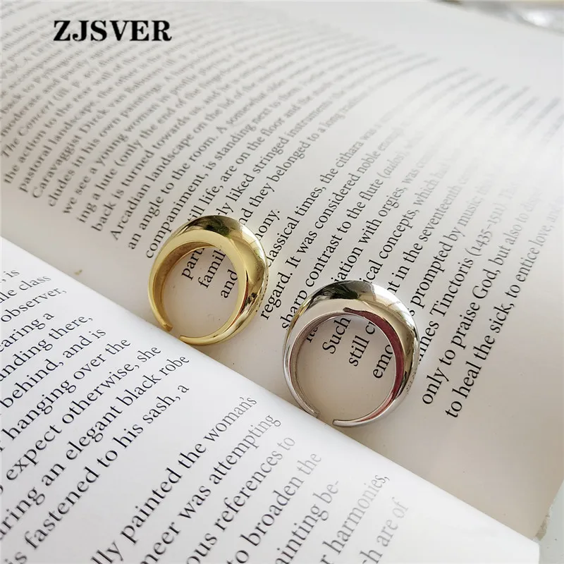 ZJSVER корейские ювелирные изделия кольцо из стерлингового серебра 925