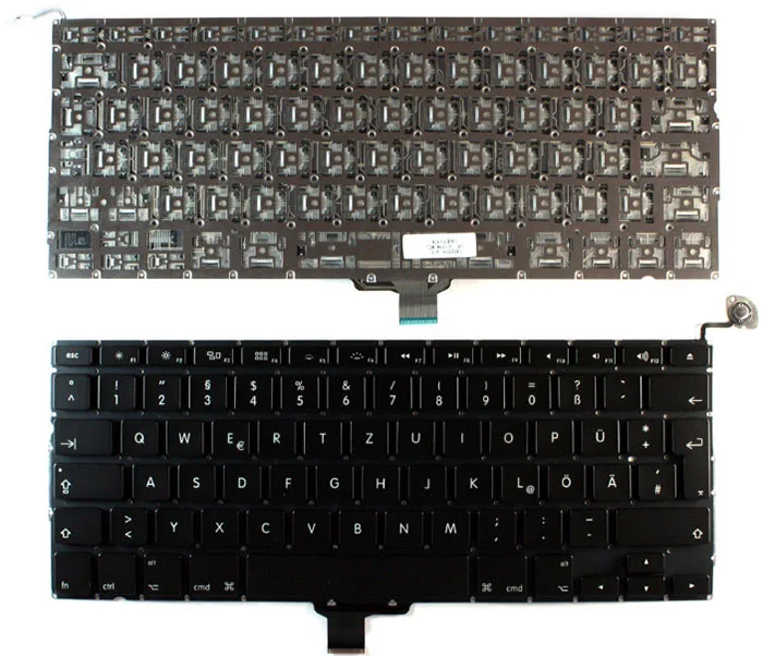 Бесплатная доставка DHL/EMS 20 шт. для Macbook Pro Unibody 13 &quotA1278 немецкая клавиатура 2009 2010 2011