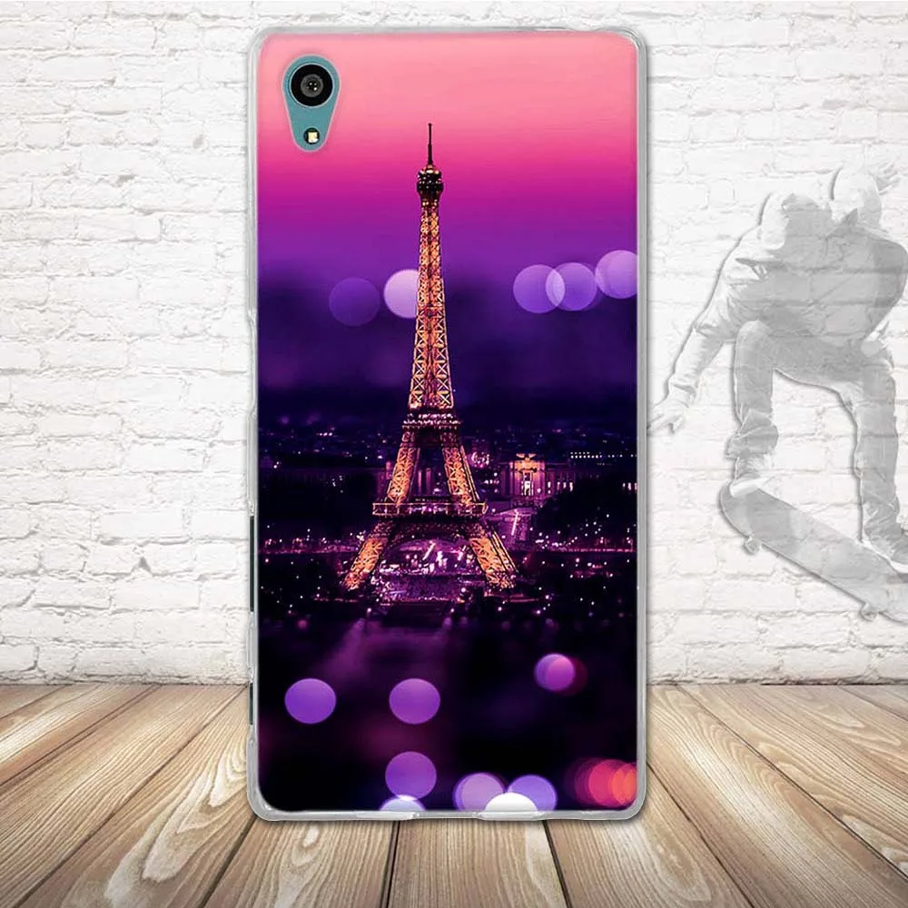 Чехол для Sony Xperia Z5 роскошный силиконовый чехол накладка с рисунком E6003 E6633 E6653 E6683