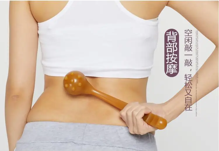 

Care Hammer Meridian Massager Knead Pat Hand Stick Wand Full Body Regimen Portable Massage Relieve Fatigue Relaxation Health