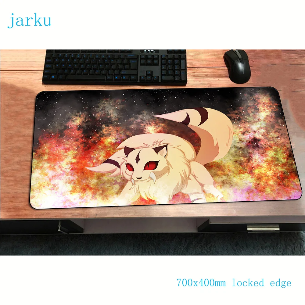 Игровой коврик для мыши inuyasha подарок геймеров 700x400x2 мм ноутбука большой