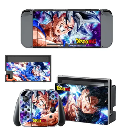YSNS1865 Dragon Ball Z Супер Кожа стикеры vinilo для NintendoSwitch стикеры s скины для Nintend переключатель NS консоли и Joy-Con контроллеры - Цвет: YSNS1865