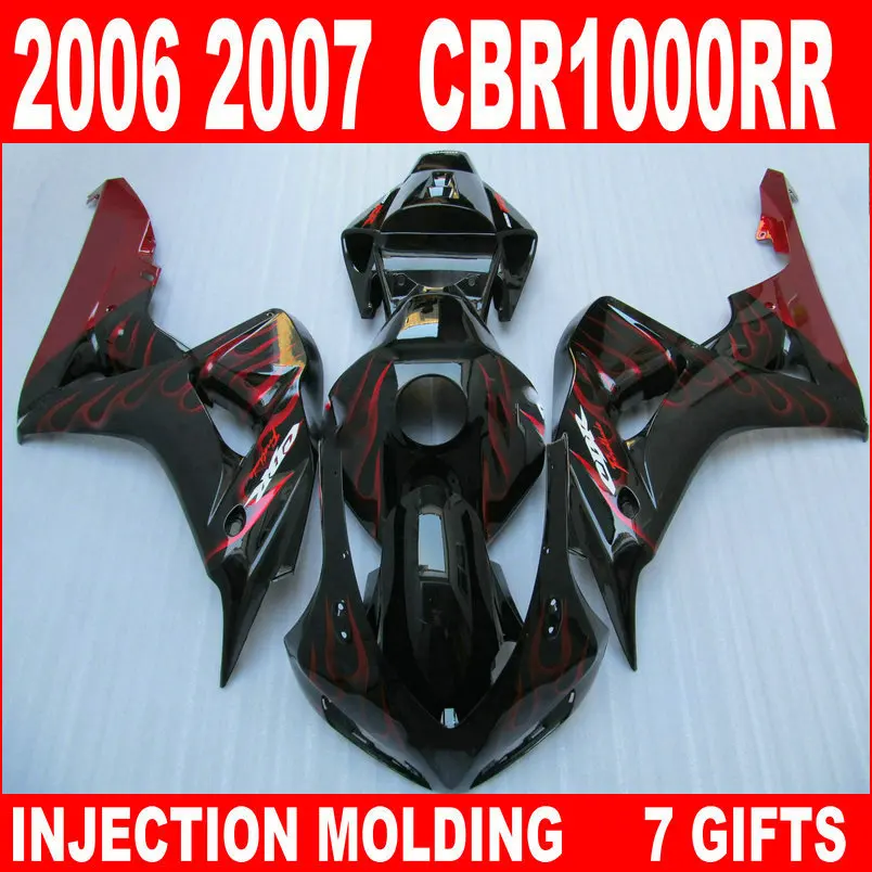 Горячая Распродажа литьевая форма для обтекателей HONDA cbr 1000rr CBR1000RR набор 06 07 1000 rr