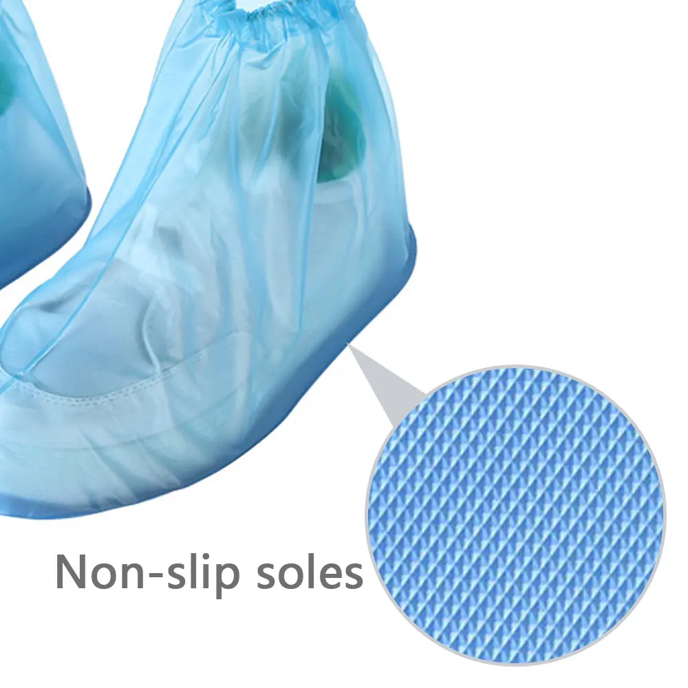 Чехлы для дождливой обуви 1 пара обувь дождливого дня унисекс крышка сапог мужчин