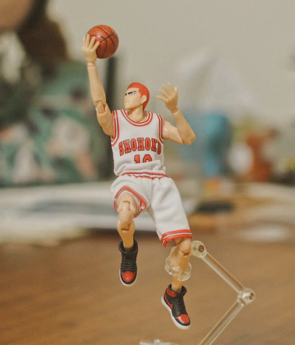 Dasin GT Модель 6 дюймов фигурка аниме Slam Dunk Shohoku Hanamichi Sakuragi белая ткань ND028 | Игрушки и