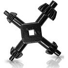 4-полосный Универсальный беспроводной патронный ключ для дрели, силовой пресс, аксессуары 4 в 1, подходит для дрели, патрон, горячая распродажа