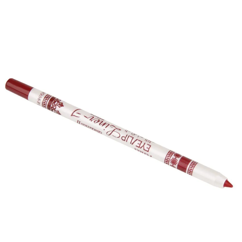 12 Ultra Bright Color Eyeshadow Lip Liner Eye Shadow Eyeliner Pencil Pen Cosmetic Makeup Set | Красота и здоровье