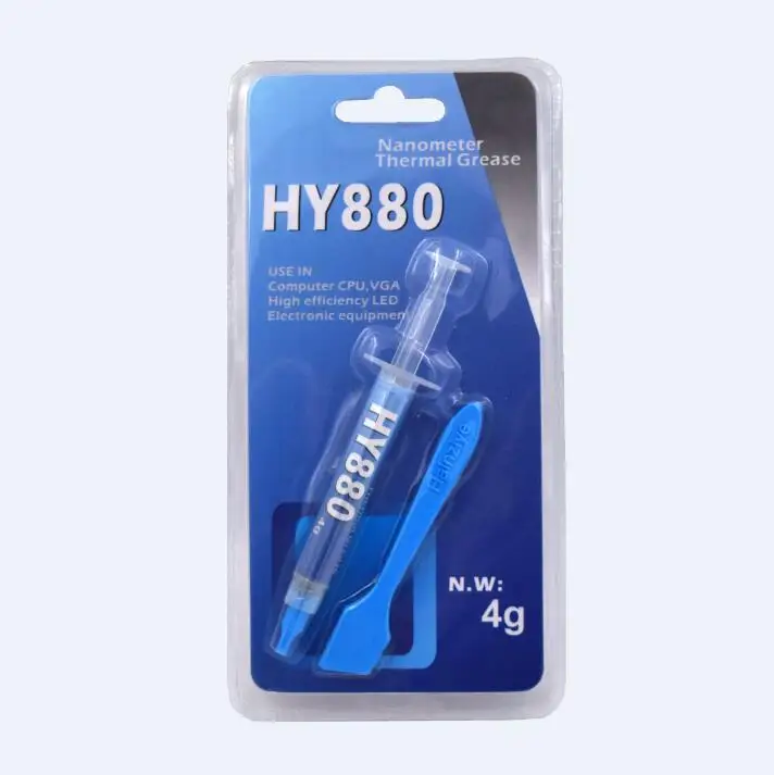 Термопаста силиконовая HALNZIYE HY880 4 г|cooler heatsink|cpu cooler heatsinkcpu |