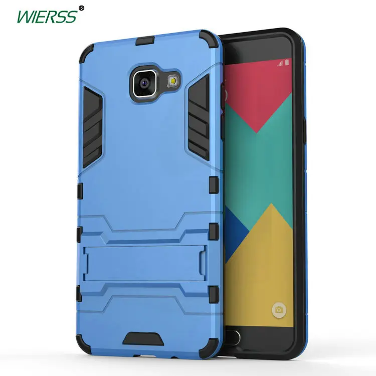 Роскошный противоударный жесткий чехол с подставкой для Samsung Galaxy A5 2016 Duos + A510 A5100