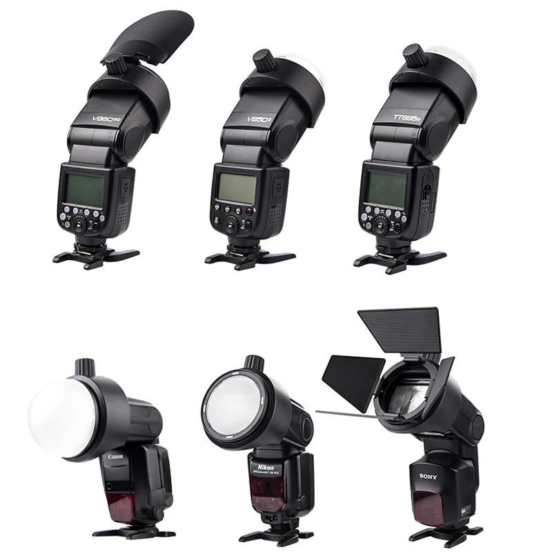 Godox S R1 адаптер вспышки для AK переходное кольцо TT685 V860II TT600 Yongnuo Canon Nikon Sony