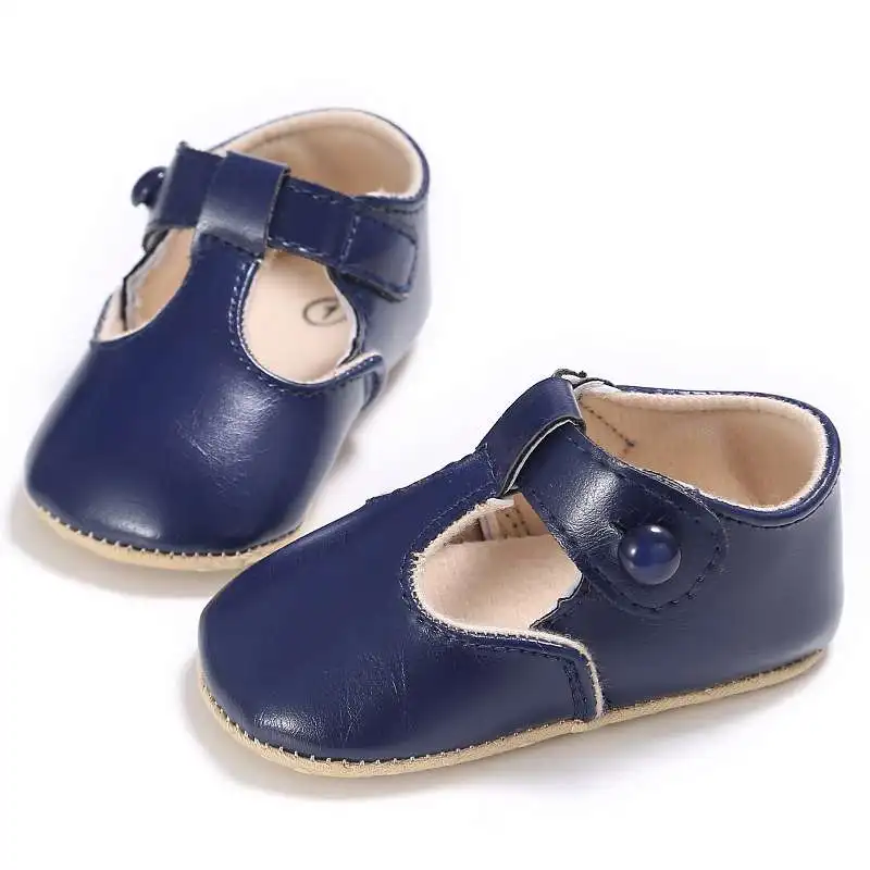 Весенняя детская обувь искусственная кожа для новорожденных мальчиков и девочек