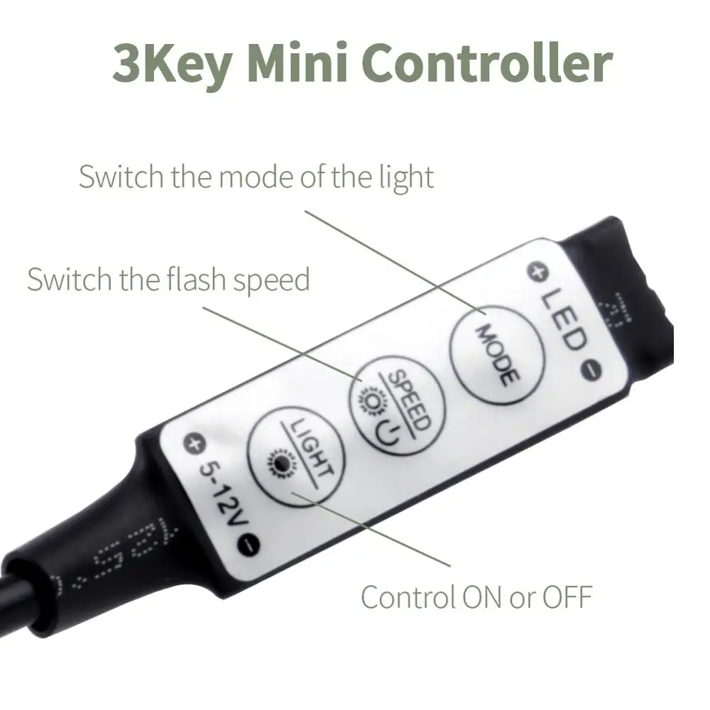 Контроллер светодиодной ленты 5 в постоянного тока USB RGB RF | Лампы и освещение
