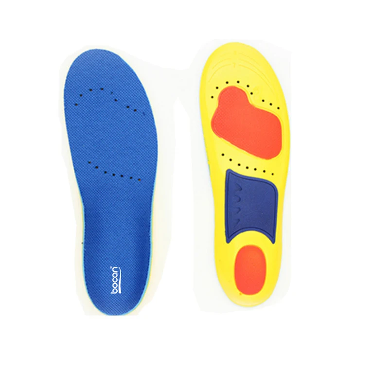 BOCAN Memory foam insoles shock absorption orthopedic insoles for men and women comfortable shoe insole