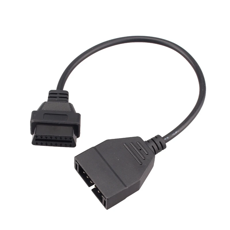Автомобильный OBD 12 Pin к OBD2 16Pin разъем для G M адаптер автомобильный диагностический