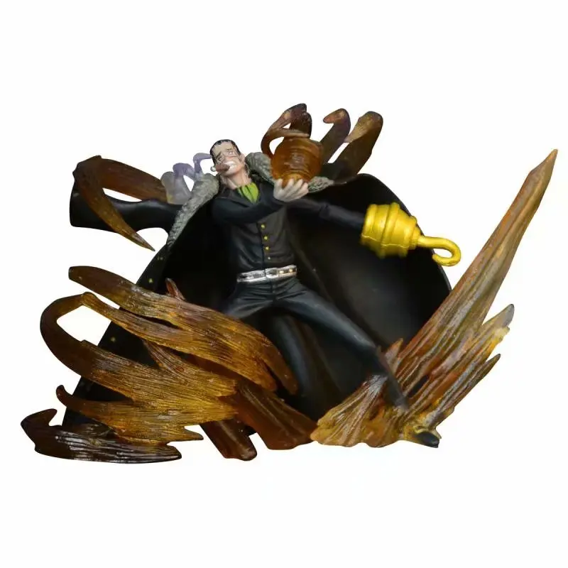 4 шт./компл. Аниме One Piece Shichibukai Marshall D учить боа ханкоу Jinbe Sir крокодил фигурки модели