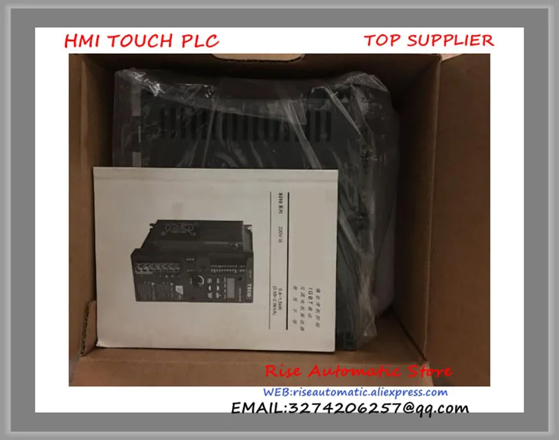 Инвертор VFD Частотный Привод переменного тока S310 2P5 H1D Новый 1 фазовый 220V 3.1A 0.4KW
