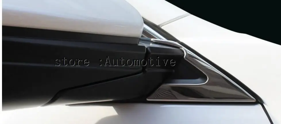 AX 8 шт. LHD Chrome днище подоконник отделка объемного Обложка для Honda Civic литье подкладка акцент гарнир из нержавеющей