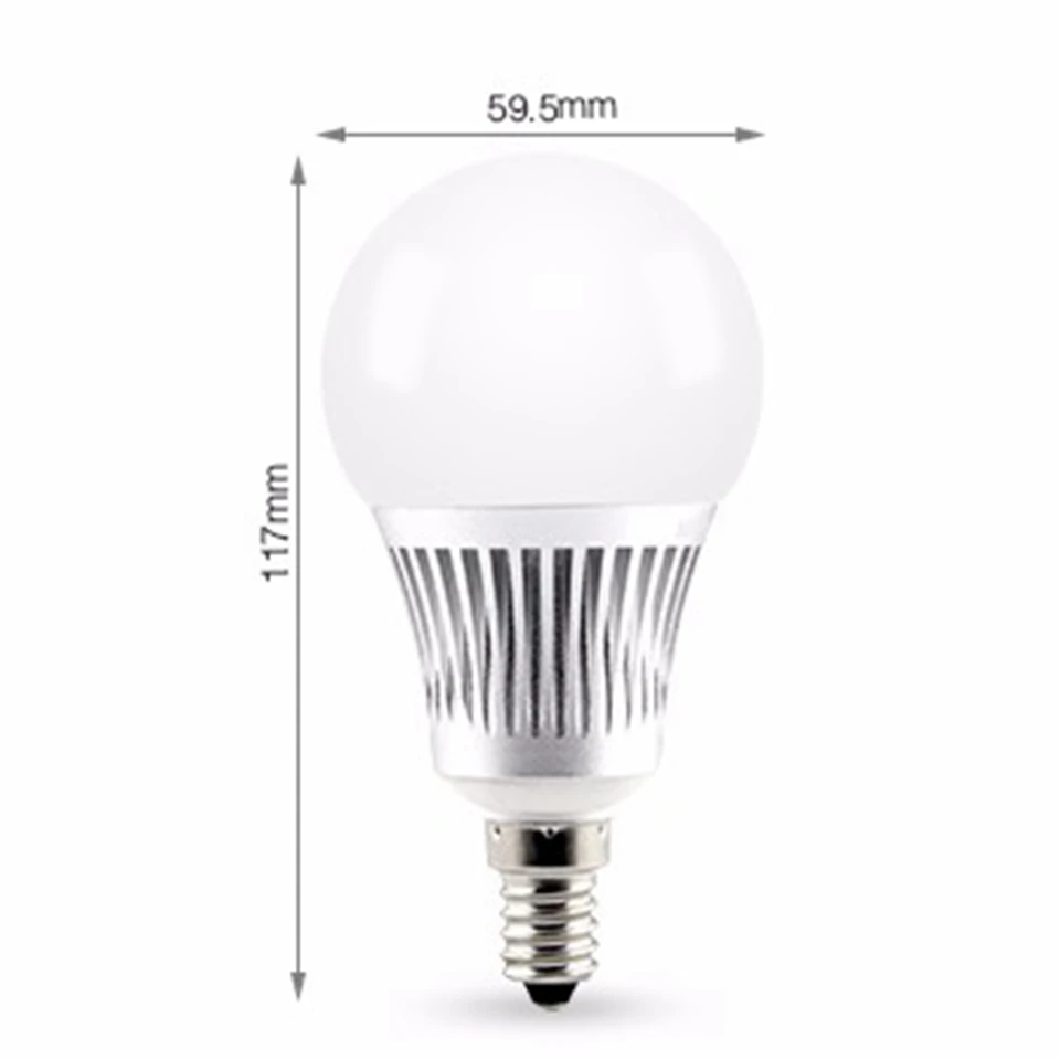 Оригинальный Milight E14 5 Вт RGB + CCT RGBWW светодиодный лампы с WI FI контроллер 16 миллионов