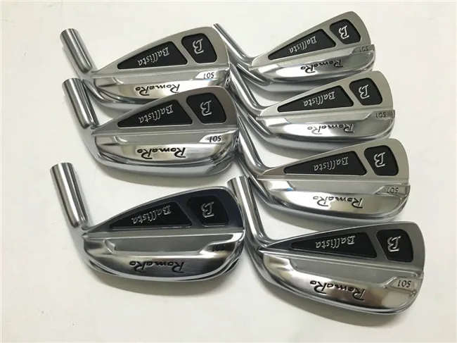 7 шт. RomaRo Ballista 501 Железный набор RomaRo Golf кованые железные клюшки для гольфа 4-9 P сталь/графитовый Вал с крышкой головы