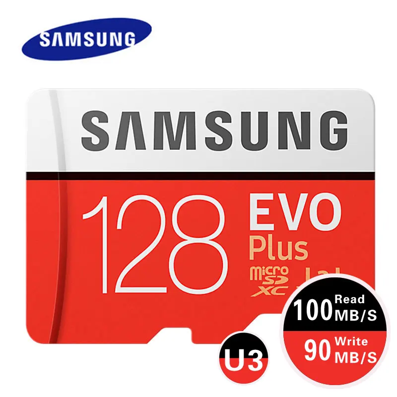 SAMSUNG EVO Plus 256 Гб карта памяти 128 64 U3 4K Micro SDHC SDXC класс + 10 C10 UHS TF SD карты Транс Flash