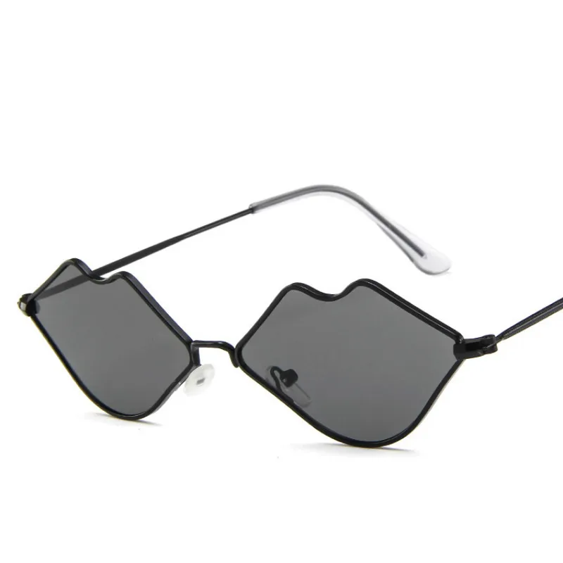 2019 маленькие губы форма Солнцезащитные очки для женщин сексуальный рот