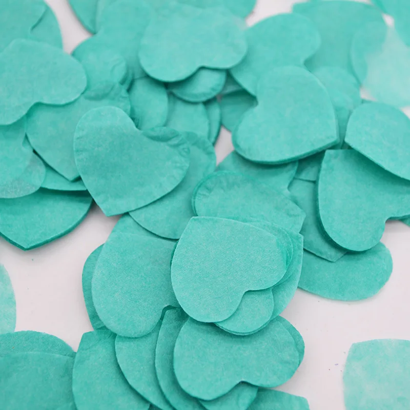 10 г/пакет в форме сердца конфетти из папиросной бумаги Свадебная вечеринка